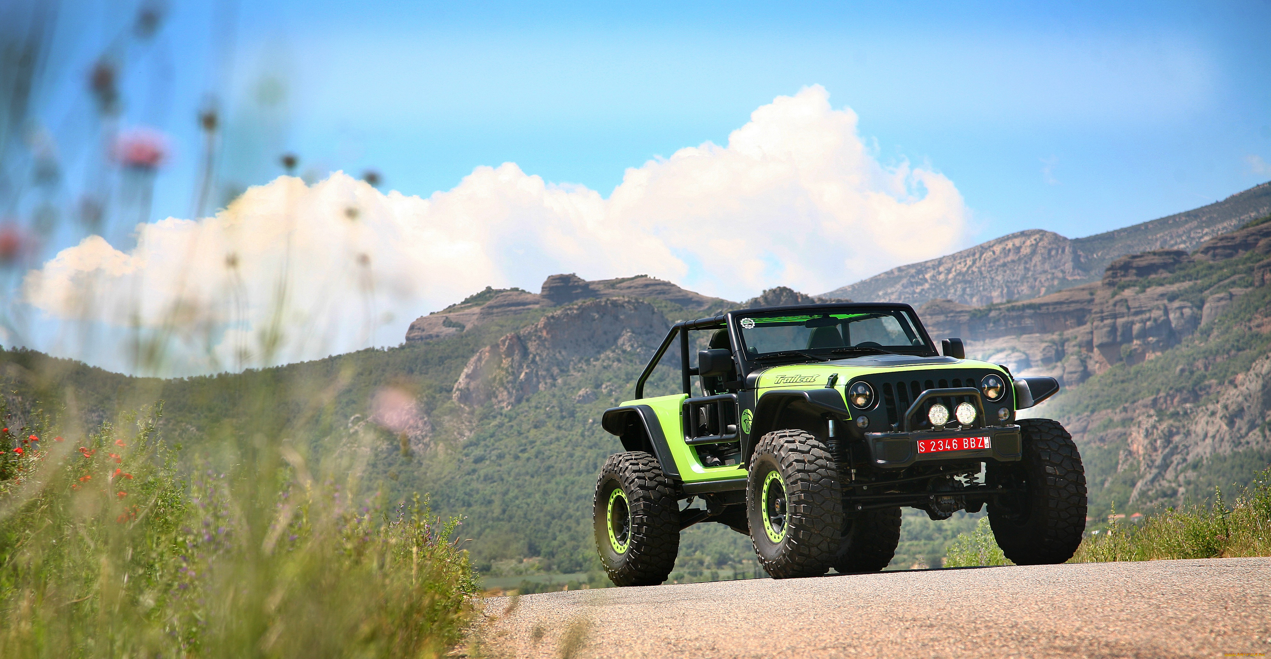 , jeep, 2016, jk, concept, trailcat